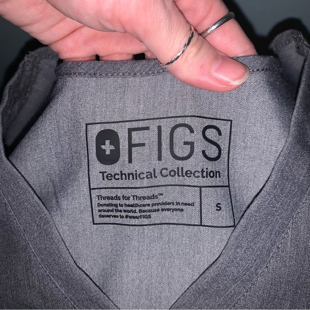 Figs Technical Collection Scrub Top Small - Picture 2 of 4